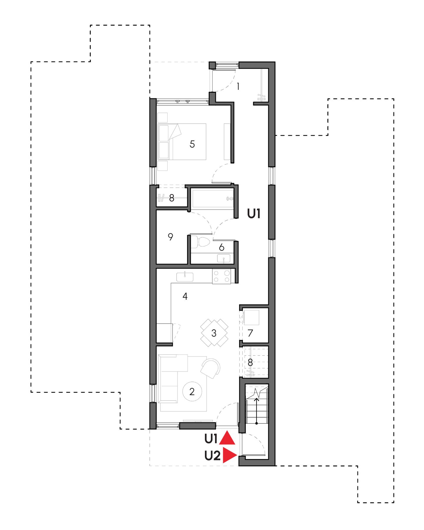 Plan du rez-de-chaussée